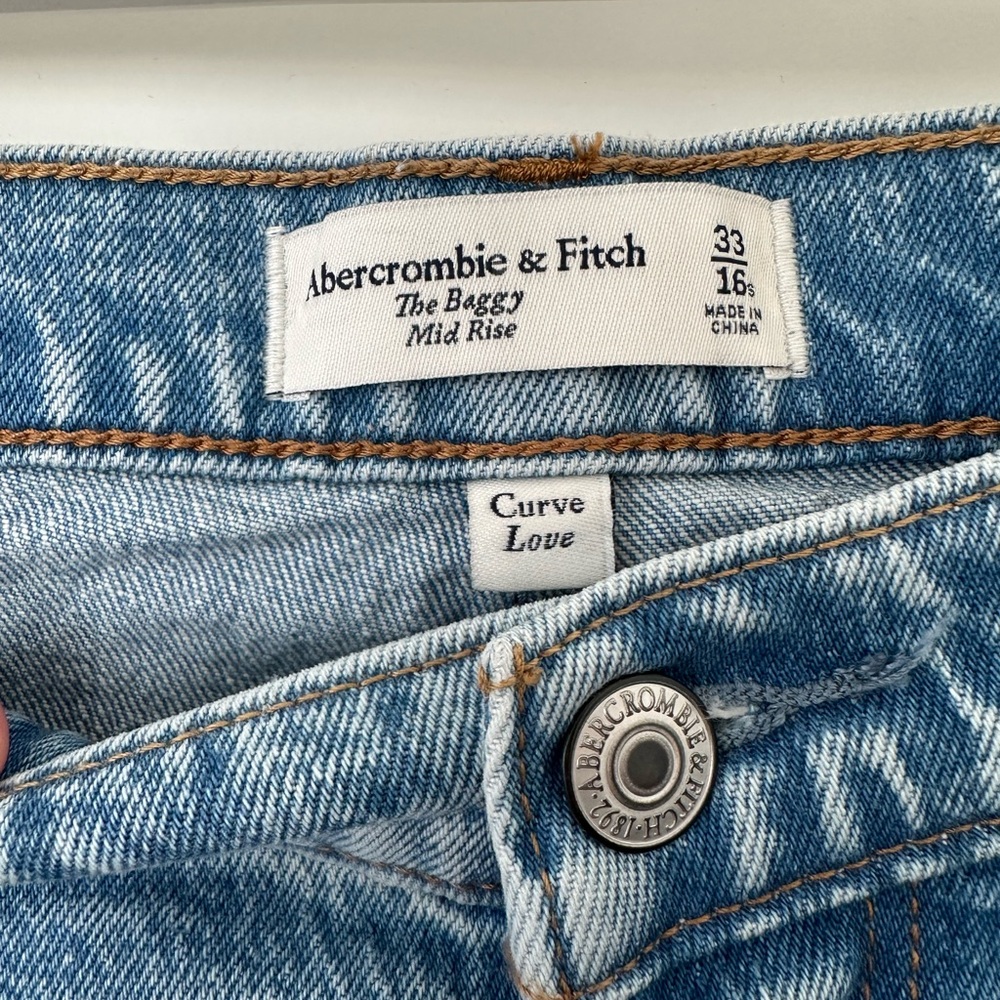 Abercrombie & Fitch Blue Denim Jeans